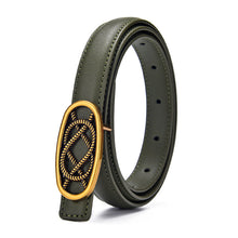 Load image into Gallery viewer, Women's Leather Belt Retro Fashion Trends Versatile Multi-Color Belt
