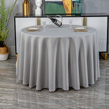 Load image into Gallery viewer, round Solid Color Tablecloth Wedding Banquet Tablecloth Simple Decorative Tablecloth
