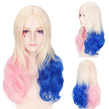 Load image into Gallery viewer, Suicide cosplay Halloween Quinn Squad Harley Monster Wig holster baseball bat Bracelet Belt necklace Gloves Accessories Full Set
