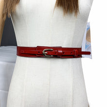 Load image into Gallery viewer, Women's Genuine Leather All-Match Korean Ins Style Waist Seal Belt Women's Matching Coat Pants

