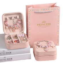Load image into Gallery viewer, Children's Educational Handmade DIY Beaded Bracelet Set Creative Jewelry Bracelet Set Gift Box

