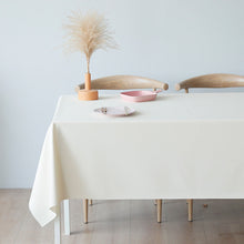 Load image into Gallery viewer, Rectangular Tablecloth Imitation Leather PU Material Table Cloth Waterproof and Oilproof and Heatproof Solid Color Tablecloth
