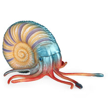 Load image into Gallery viewer, 2pcs/Set Simulation Marine Animals Snails Model Toys Ancient Creatures Children Puzzle Gift Nautilidae Conch Fish Tank Decoration
