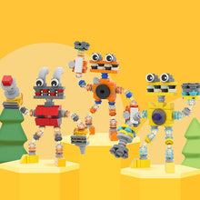 Load image into Gallery viewer, MOC Enlightenment Small Building Block Cute Monster Choir Small Set My Singing Monster
