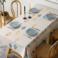 Load image into Gallery viewer, Holiday Night Restaurant PVC Waterproof Tablecloth Oil-Proof
