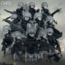Load image into Gallery viewer, 12pcs/Set Mission Ghost Squad Particles Military Doll Toy Model Headset Weapon Equipment Building Blocks Toys
