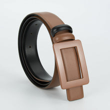 Load image into Gallery viewer, Leather Belt Wide Jeans Decorative Band Waist Seal Dress Versatile Two-Layer Women's
