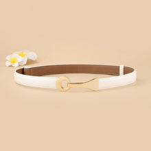 Load image into Gallery viewer, Thin Belt Suit All-Matching Genuine Leather Belt Thin Women's Fashion Belt Belt

