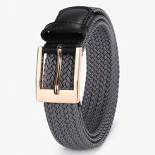Load image into Gallery viewer, Elastic Waistband Women's High-Grade Student Punch-Free Korean Style Versatile Canvas Belt
