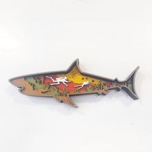 Load image into Gallery viewer, Wooden Ocean Style Crafts Creative Home Wooden Carving Shark Decorations Desktop Ornaments
