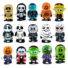 Load image into Gallery viewer, Halloween Wind-up Toy Suit Movable Winding with Eyes Jumping Ghost Tooth Witch Witch Gift
