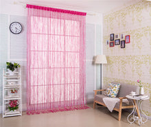 Load image into Gallery viewer, 1*2M S-Type Curtain Silver String Curtain Hanging Curtain Bedroom Partition Curtain
