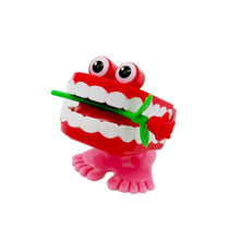 Load image into Gallery viewer, 1PCs Clockwork Winding Top Hat Jumping Teeth Winding Jumping Beauty Toy Halloween Christmas Gift
