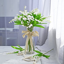Load image into Gallery viewer, 12PCs Simulation 6 Forks Campanula Bouquet Lily Fake Flower and Plastic Flower Home Ornamental Flower
