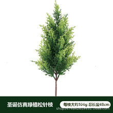 Load image into Gallery viewer, 1pcs Artificial with Fruit Green Plant Pine Branch Decoration Christmas Tree Decoration Accessories

