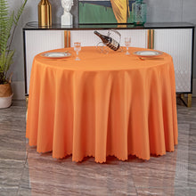 Load image into Gallery viewer, round Solid Color Tablecloth Wedding Banquet Tablecloth Simple Decorative Tablecloth
