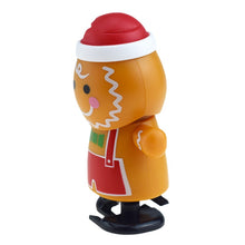 Load image into Gallery viewer, 1 pcs Shaking Head Biscuit Man Clockwork Walking Toy Chain Christmas Toy Gift
