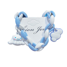 Load image into Gallery viewer, Cute Dog Cartoon Bell Bracelet XINGX Candy Big Ear Dog Girl Heart Student Bracelet Girlfriends' Gift
