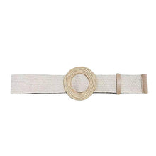 Load image into Gallery viewer, Dress Pp Grass Woven Decorative Women's Wide Belt Bohemian Elastic Elastic Waist Seal
