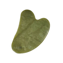 Load image into Gallery viewer, Jade Roller Massager Green Phoenix Jade Horn Scraping Plate Set Facial Face Massage Stick Xiuyan Jade Beauty Instrument
