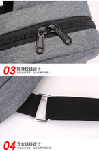 Load image into Gallery viewer, Men's Sport Outdoor Swagger Bag Polyamides and Nylon Backpack for Travelling
