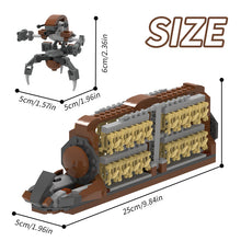 Load image into Gallery viewer, MOC Creative Series Robot Attack Machine and Destroyer Machine Puzzle Assembling Building Blocks
