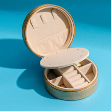 Load image into Gallery viewer, Jewelry Storage Box with Mirror, Ring Hand Storage Box, Travel Portable Storage Box
