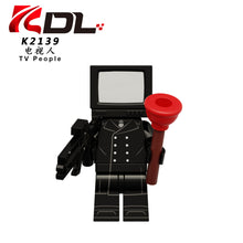 Load image into Gallery viewer, Kdl818 Toilet Person Series Audio Person TV Person Monitor Person Educational Assembled Building Blocks Toys
