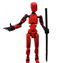 Load image into Gallery viewer, Full Movable Joint Puppet Soldier 3D Printing Dummy Toy DIY Decompression Toy
