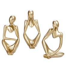 Load image into Gallery viewer, Abstract Mini Figure Sculpture Resin Decorations Home Living Room TV Cabinet Table Decoration Crafts
