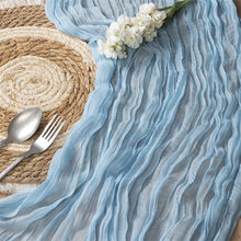 Load image into Gallery viewer, Voile Champray Table Runner Bohemian Twist Tablecloth Party Decoration Table Runner
