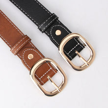 Load image into Gallery viewer, Women's Wide Belt Youth Casual Decorative Jeans Pant Belt Black Trend Belt
