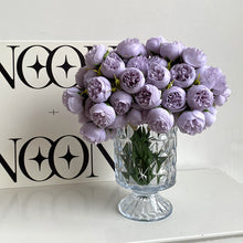 Load image into Gallery viewer, 27 heads Artificial Raw Silk Rose Bouquet Artificial Bouquet Home Decorative Fake Flower
