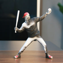 Load image into Gallery viewer, Character Sculptured Ornaments Banksy Resin Art Head Portrait Decoration
