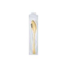 Load image into Gallery viewer, Western Tableware Four-Piece Golden Thickened Steak Knife Non-Magnetic Fork Spoon Dessert Spoon
