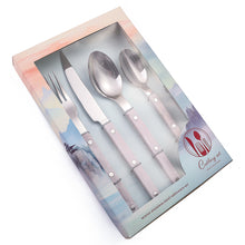 Load image into Gallery viewer, 4pcs/Set 304 Stainless Steel Knife, Fork and Spoon Tableware Suit Household Western Food Knife, Fork and Spoon Tableware Suit
