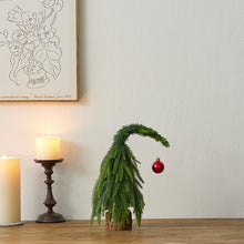 Load image into Gallery viewer, Crooked neck Christmas tree PE Yenobesong household small tabletop ornament
