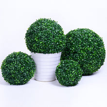 Load image into Gallery viewer, Artificial Milan Straw Ball Plant Hanging Ornament Desktop Plant Gardening Decoration Plastic Hanging Ball

