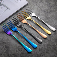 Load image into Gallery viewer, Stainless Steel Tableware Four Main Pieces Set Gift Box Wedding Gift Knife, Fork and Spoon 24-Piece Set
