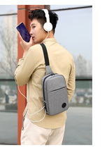 Load image into Gallery viewer, Men's Sport Outdoor Swagger Bag Polyamides and Nylon Backpack for Travelling
