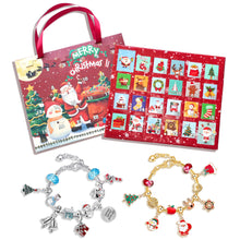 Load image into Gallery viewer, Blind Box Children's Bracelet Christmas Advent Portable 24 Grid DIY Bracelet Blind Box
