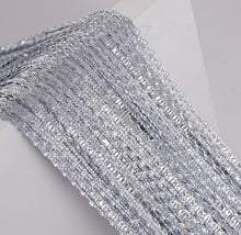 Load image into Gallery viewer, 1*2M S-Type Curtain Silver String Curtain Hanging Curtain Bedroom Partition Curtain
