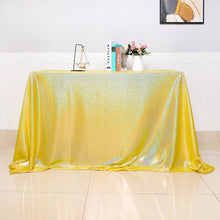 Load image into Gallery viewer, Wedding Tablecloth Birthday Party Dessert Tablecloth Decoration Gilding Laser Wedding Table Decoration Supplies
