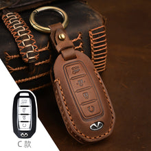 Load image into Gallery viewer, For 2021 Infiniti QX50 Special QX60 Car Leather Key Cover Cover
