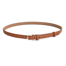 Load image into Gallery viewer, Women's Belt D Buckle Thin Belt Simple Ins Style Decorative Jeans for Women
