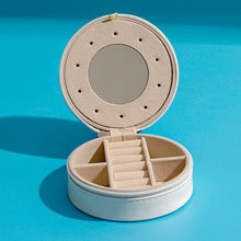 Load image into Gallery viewer, Jewelry Storage Box with Mirror, Ring Hand Storage Box, Travel Portable Storage Box
