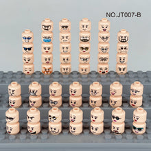 Load image into Gallery viewer, 56PCs Small Particle Parts 7 Doll Toy Head Doll Hairstyle Photo Frame Building Blocks Toys
