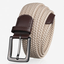 Load image into Gallery viewer, Belt Men's High-End Golf Belt Belt Youth Business Elastic Pin Buckle Belt
