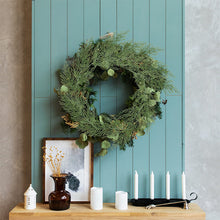 Load image into Gallery viewer, 60Pcs Artificial pine branches, fake green plants pine leaf picks DIY wreaths handicrafts Christmas decorative plants
