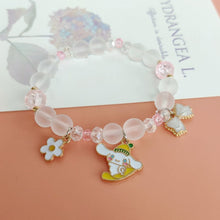 Load image into Gallery viewer, Summer Ice Crystal Cinnamoroll Babycinnamoroll Melody Bracelet Female Sweet off Single Simple Student Girlfriends Birthday Gift

